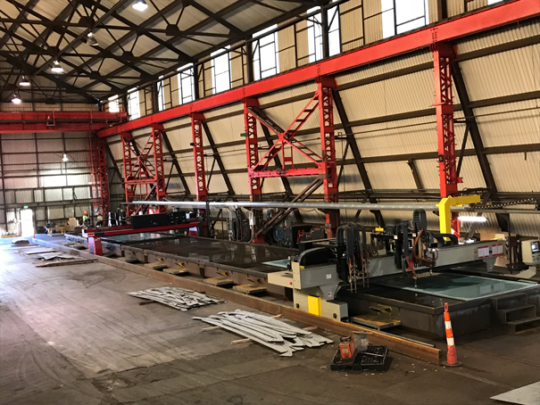 Chapel Steel's plasma etching services