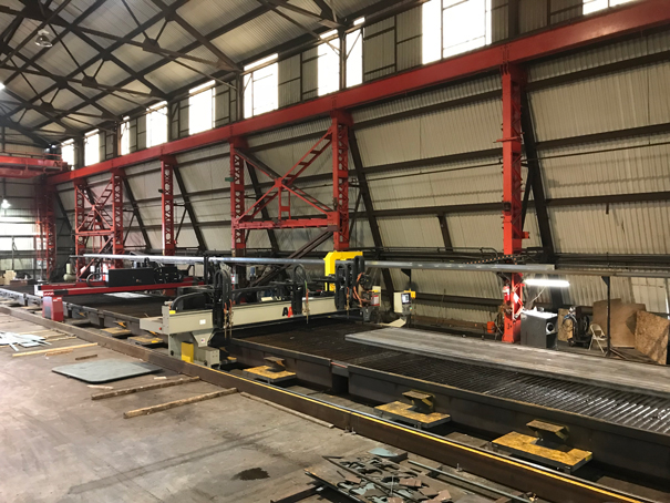 Chapel Steel's plasma etching services